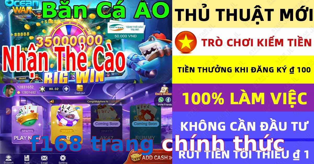 f168 trang chính thức